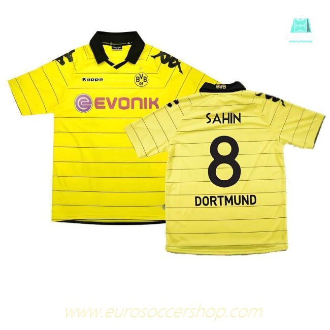 Borussia Dortmund 2010-11 Home Shirt ((Excellent) M) (Sahin 8)
