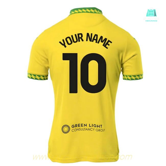 2025-2026 Norwich City Home Shirt (Your Name)