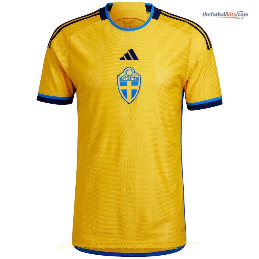 Sweden Home Football Shirt 2022