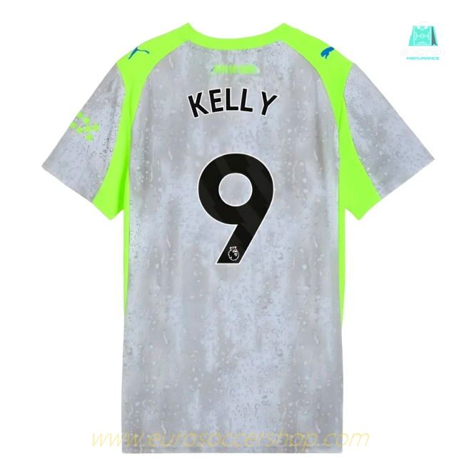 2025-2026 Man City Third Shirt (Womens) (Kelly 9)