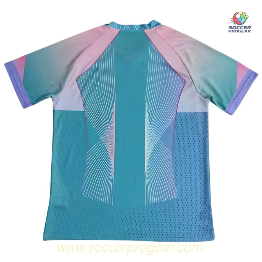 PSG Ligue 1 Concept Blue Football Jersey 2025-2026 Season Youth