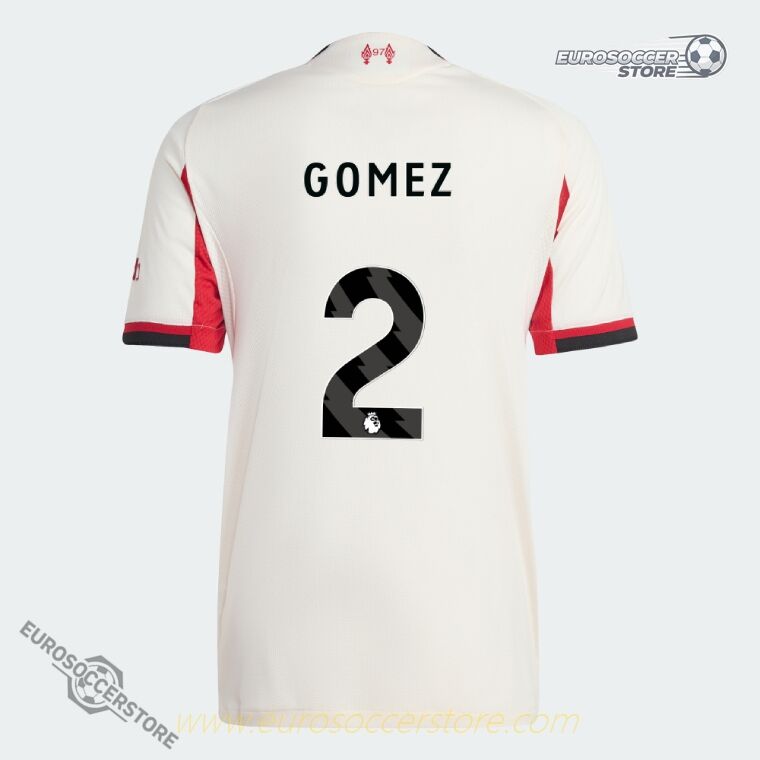 GOMEZ 2 Liverpool Away Jersey 25-26 (Player Version)