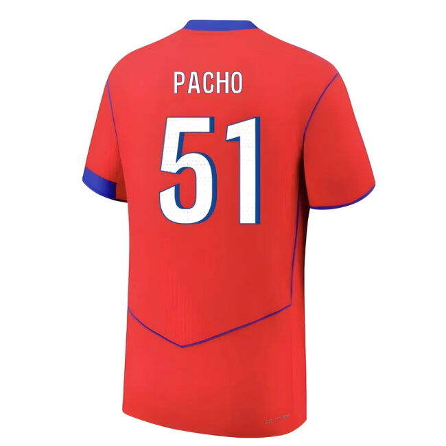 Pacho 51 Genuine Copy PSG Third Supporter Kit for Adults