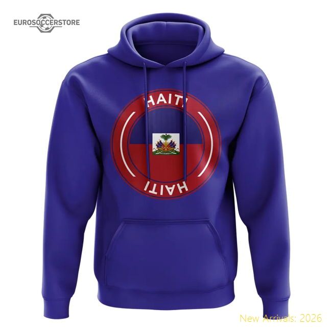 Haiti Football 20242025 Regular Official Hoodie Climalite