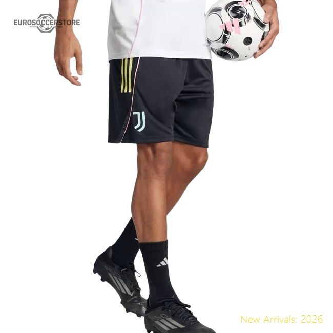 2025-2026 Juve Training Training Shorts (black) - Supporter Edition