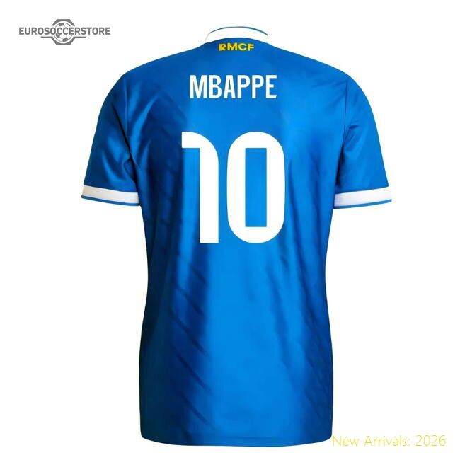 Elite Third Real Madrid Mbappe Jersey 2025-2026 Breathable