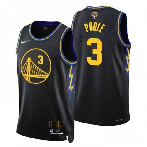 Golden State Warriors Jordan #3 Limited Stock Game Jersey Vintage Look