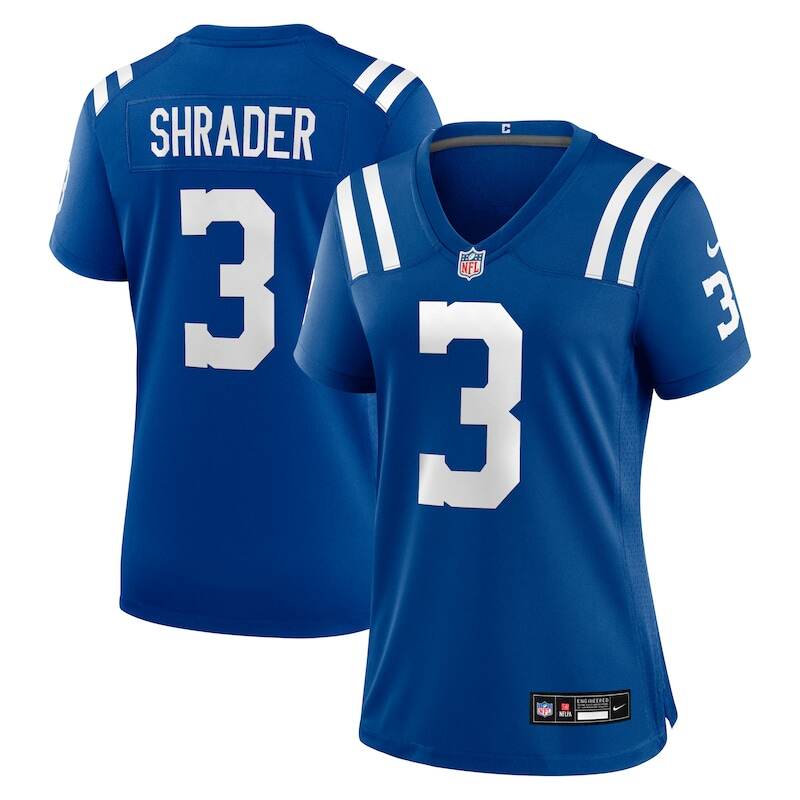 None Spencer Shrader Indianapolis Colts Legendary Game-Day Essential
