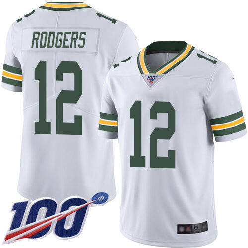 Cheap GB #12 Rodgers Green None Limited NFL Jersey stitched