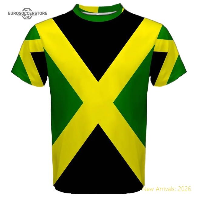 Caribbean Stars Flag Sublimated Sports Jersey - World Cup Edition