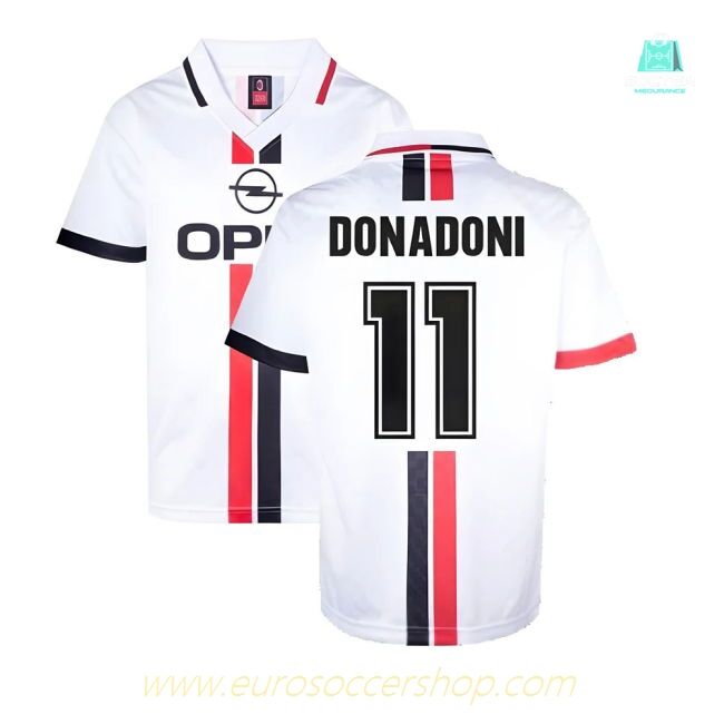 AC Milan 1996 Away Retro Shirt (Donadoni 11)