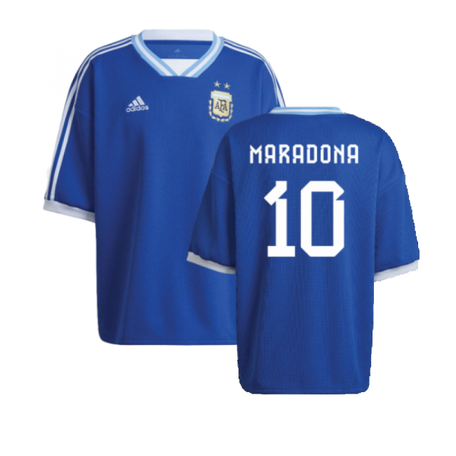 Argentina Soccer Squad Traditional Home Game Jersey (1)
