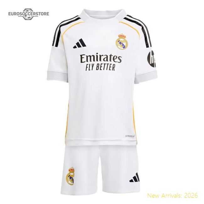 Match-ready Real Madrid Home Modric Jersey 2025-2026 Flexible