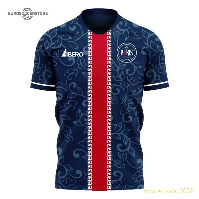 Premium Paris 2025-2026 Home Concept Football Kit (Libero) (Ronaldinho