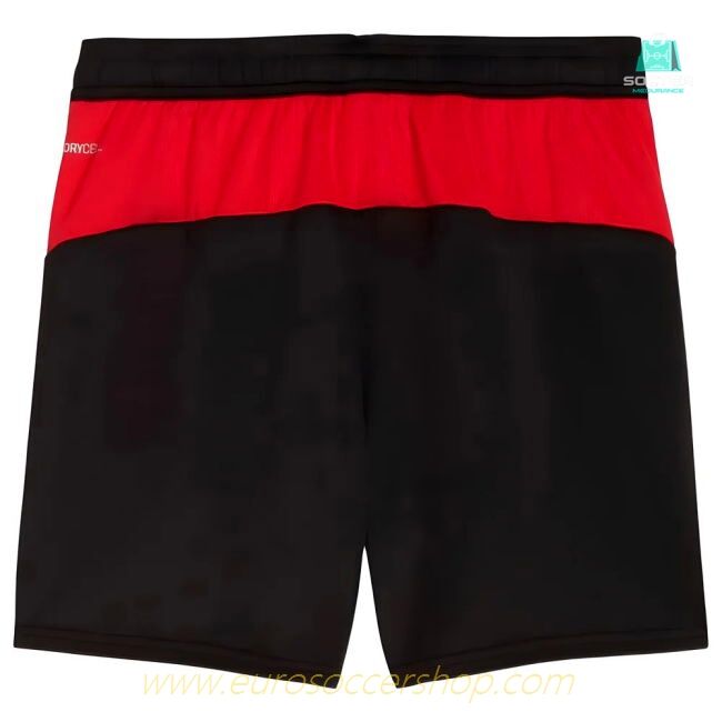 2025-2026 AC Milan Home Shorts (Black) - Kids