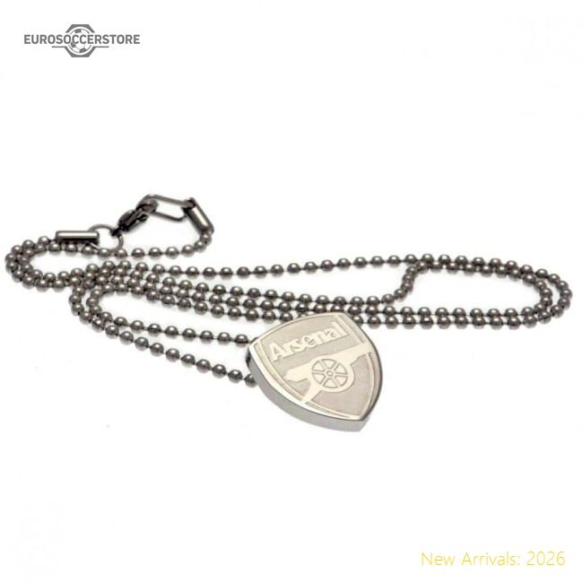 Authentic Arsenal Fc Stainless Steel Pendant & Chain - Premium