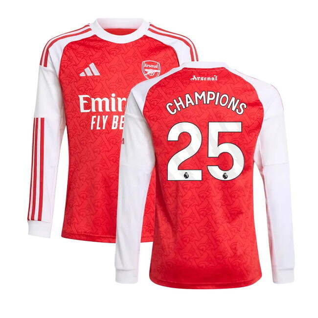 Kids Match Worn Style Arsenal Top Level Home Professional Jersey