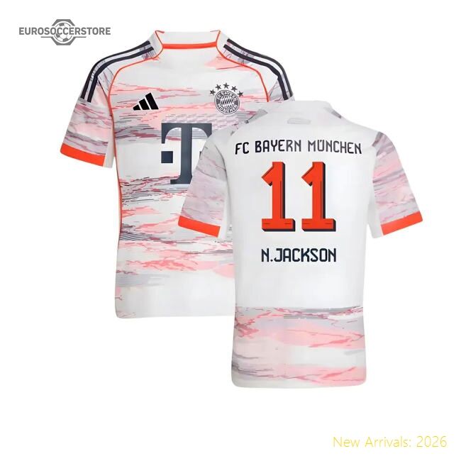 2025-2026 Bayern Munich Alternate Jersey (kids) (njackson 11)