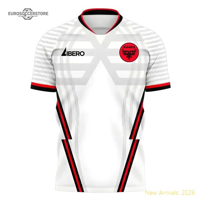 Albania 2025-2026 Top Away Kit - Contemporary Moisture-management