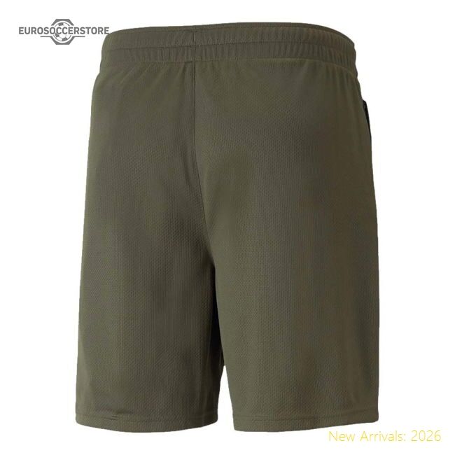 Excellent 2022-2023 Ac Milan Training Match Shorts (dark Green)