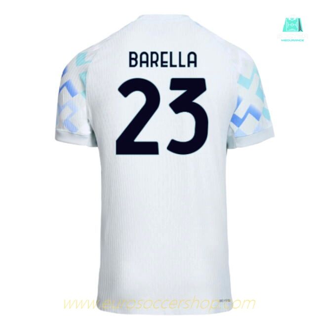 2025-2026 Inter Milan Authentic Away Shirt (Barella 23)