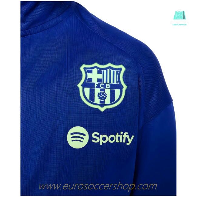 2024-2025 Barcelona Strike Third Tracksuit (Blue) - Little Kids