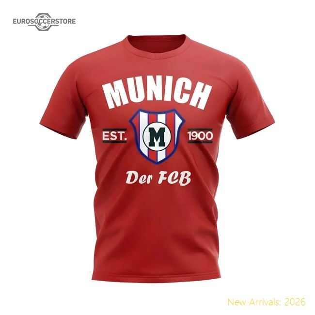 Bayern Munich Established Football T-shirt (red) - Budget-friendly