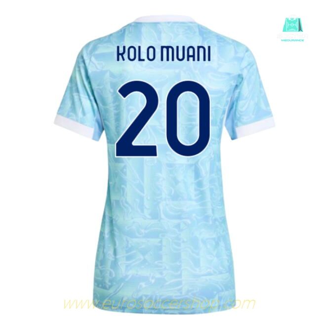 2025-2026 Juventus Away Shirt (Womens) (Kolo Muani 20)