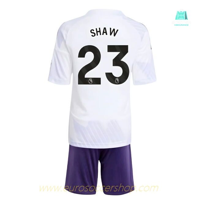 2025-2026 Man Utd Away Mini Kit (Shaw 23)