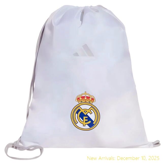 High-Quality 2025-2026 RM Real Madrid Gym Sack (White) - Sale Price