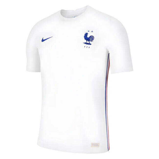 Light And Easy To Use 2020-2021 France Away Nike Vapor Match Shirt Gorgeous