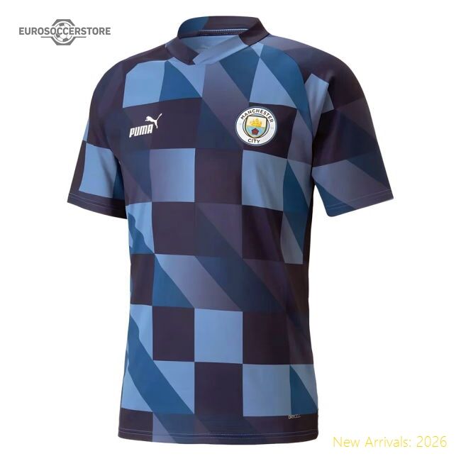 Pre-match Man City Jersey - Premium Fan Gear For True Supporters