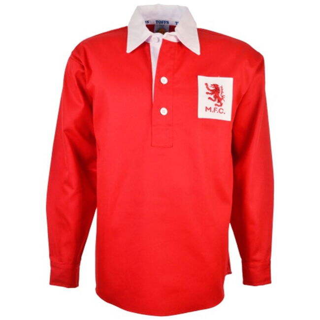 Verified Middlesbrough 1940s Retro Football Shirt Comfortable Wear