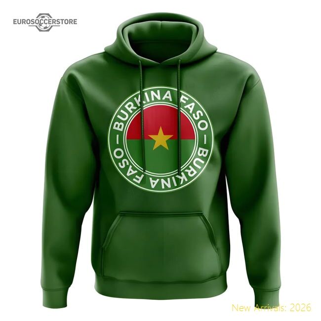 Burkina Faso 20242025 Regular Hoodie  Durable Modern Slim