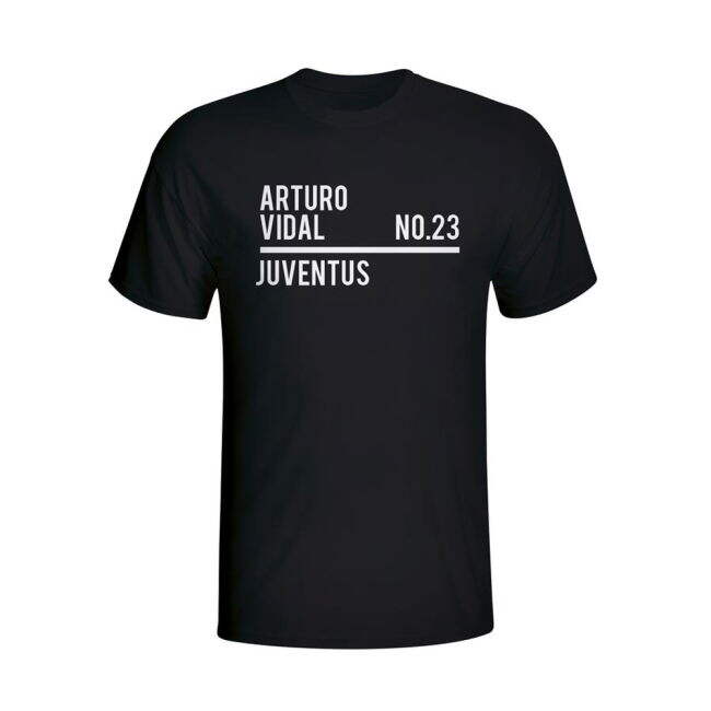 Juve T-Shirt (black) Durable Stitching Reinforced Seams