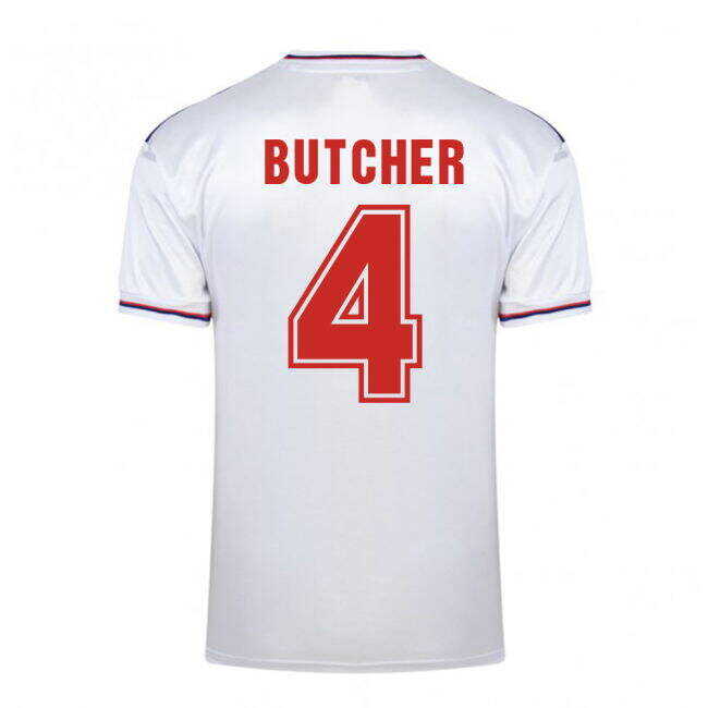 Minimalist Score Draw England World Cup 1982 Home Shirt (Butcher 4) Spiritual