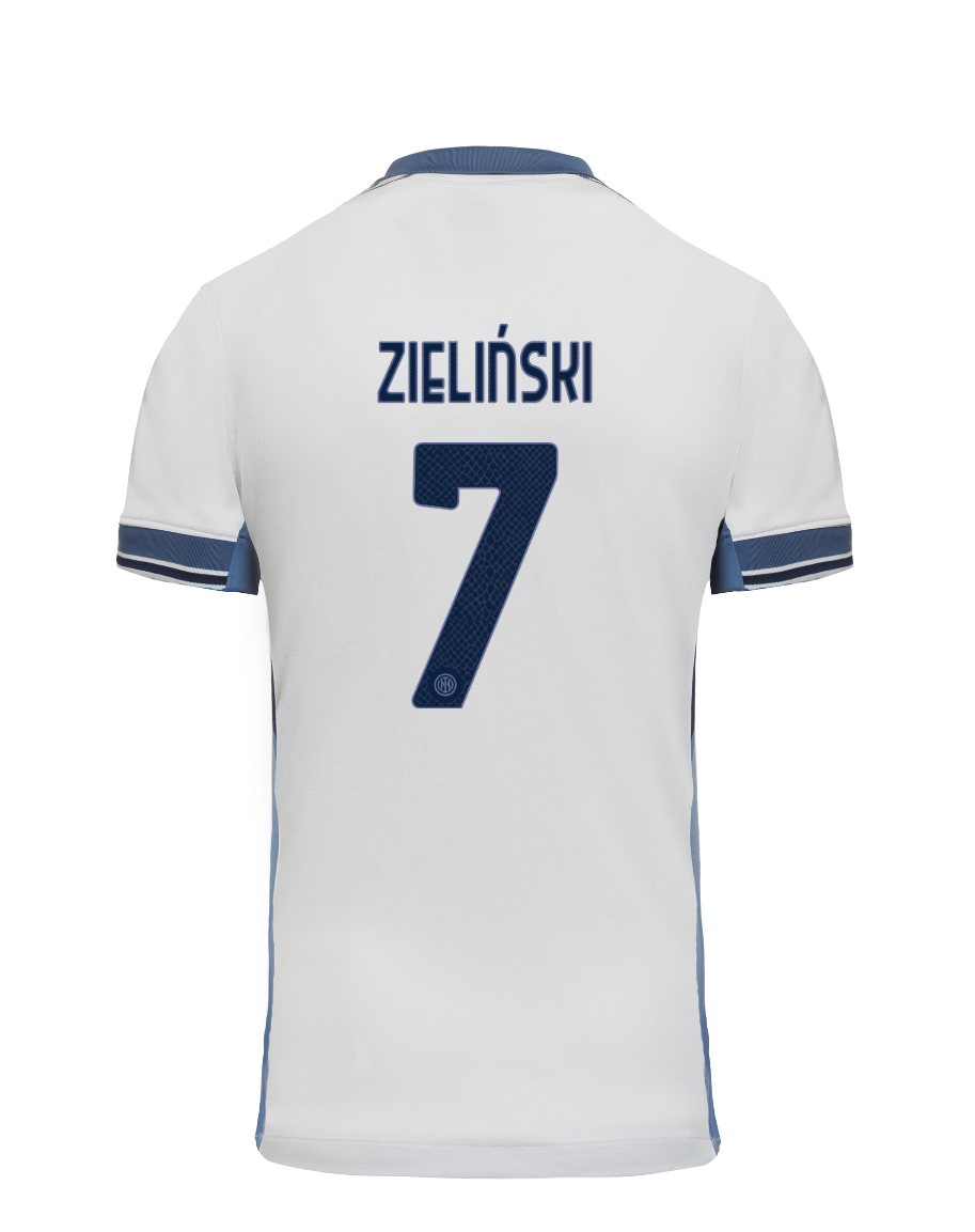 Away Jersey 24-25 of Inter Milan Featuring ZIELIŃSKI with Number 7