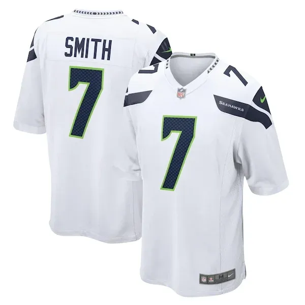 Seattle Seahawks Game NFL Jersey - White | Top-Grade Football Apparel