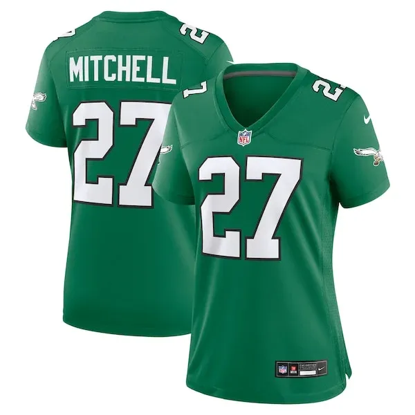 None Quinyon Mitchell Game Jersey - Green | NFL Player Jersey