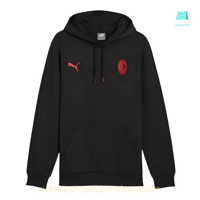 2024-2025 AC Milan ESS Hoody (Black)