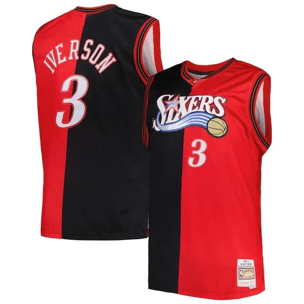 Allen Iverson PHI Swingman Jersey - genuine modern - Red sports