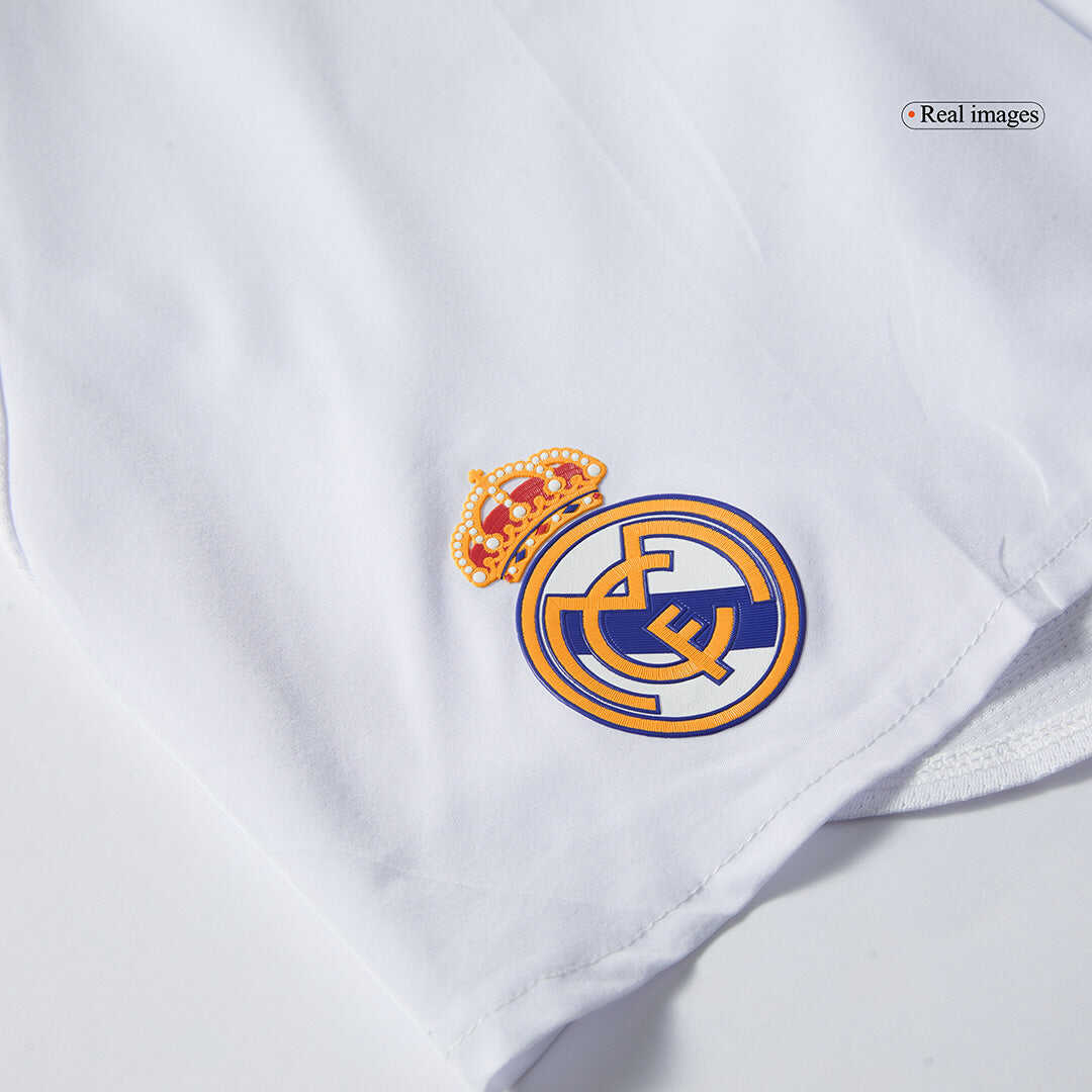 Player Version Real Madrid Home Soccer Shorts 2024/25 Authentic Kit