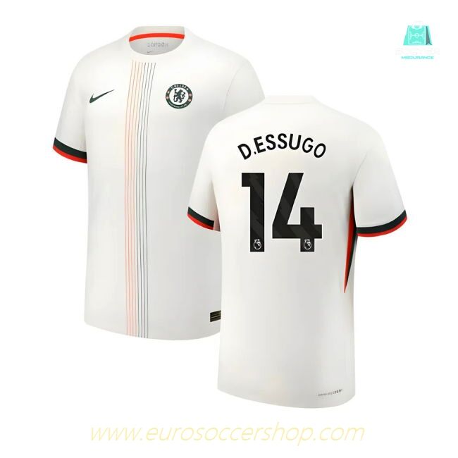 2025-2026 Chelsea Authentic Dri-Fit ADV Away Shirt (D.Essugo 14)