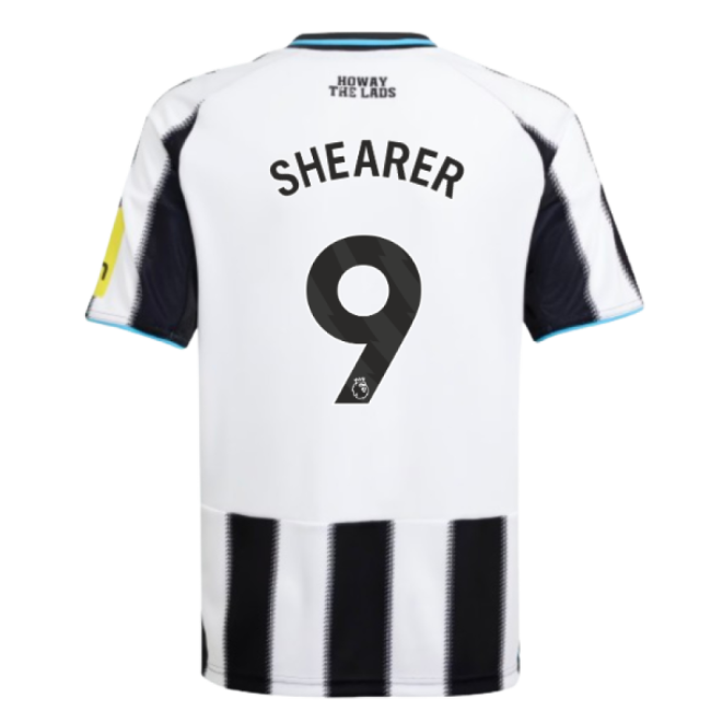 Authentic 2025-2026 Newcastle Home Shirt (kids) (shearer 9) - Premium