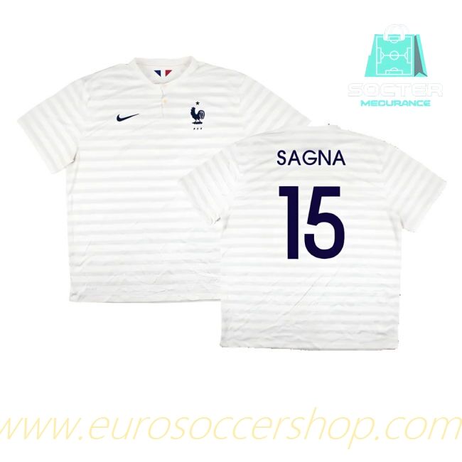 Match Quality Les Bleus Away Jersey (Sagna 15)