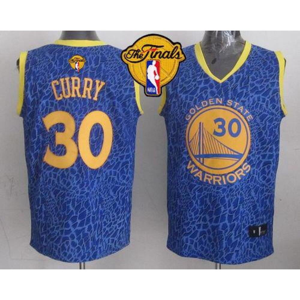 Pro Grade Jersey Stephen Curry30 Blue - - Must-Have Jersey