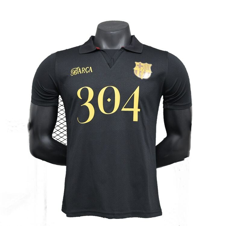Barcelona LAMINE YAMAL 304 Black Shirt - Official Replica 12415