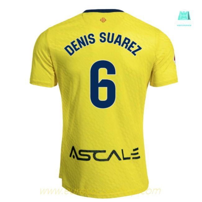 2025-2026 Villarreal Home Shirt (Denis Suarez 6)