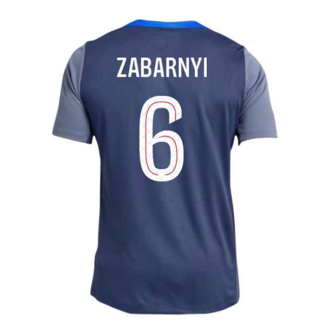 Pro Series Psg Psg Strike Dri Fit Training Shirt Navy Zabarnyi #6 ...