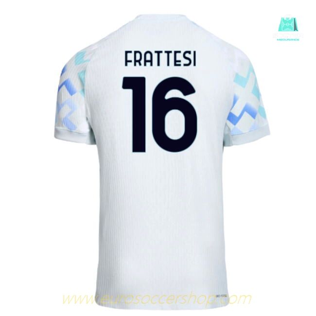 2025-2026 Inter Milan Authentic Away Shirt (Frattesi 16)